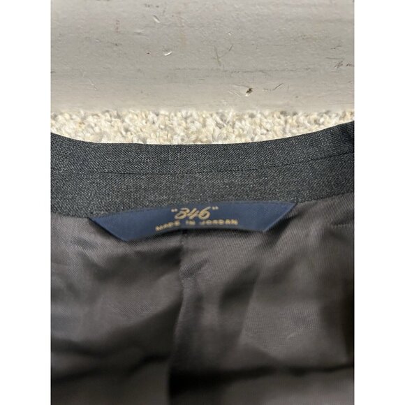 Brooks Brothers Blazer Men 42R Gray 346 Stretch Wool Regular Fit Sport Jacket - Picture 6 of 10